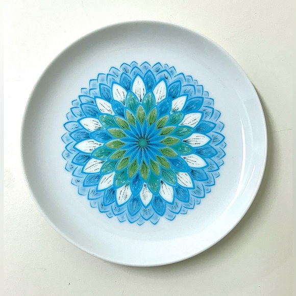 Vintage Mid Century Modern Noritake Younger Image BAHAMA 6.5” Bread Plate - Picture 1 of 16
